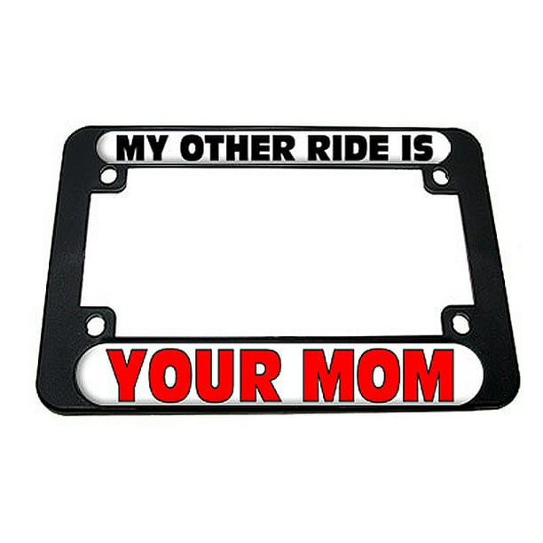 Chrome License Plate Frame My Other Ride Is A Sailboat Auto Accessory Novelty